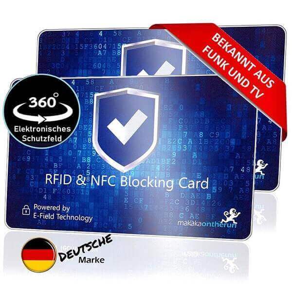 RFID NFC Blocker Karte | DEKRA-geprüft - MakakaOnTheRun