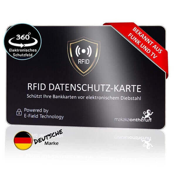 RFID NFC Blocker Karte | DEKRA-geprüft - MakakaOnTheRun