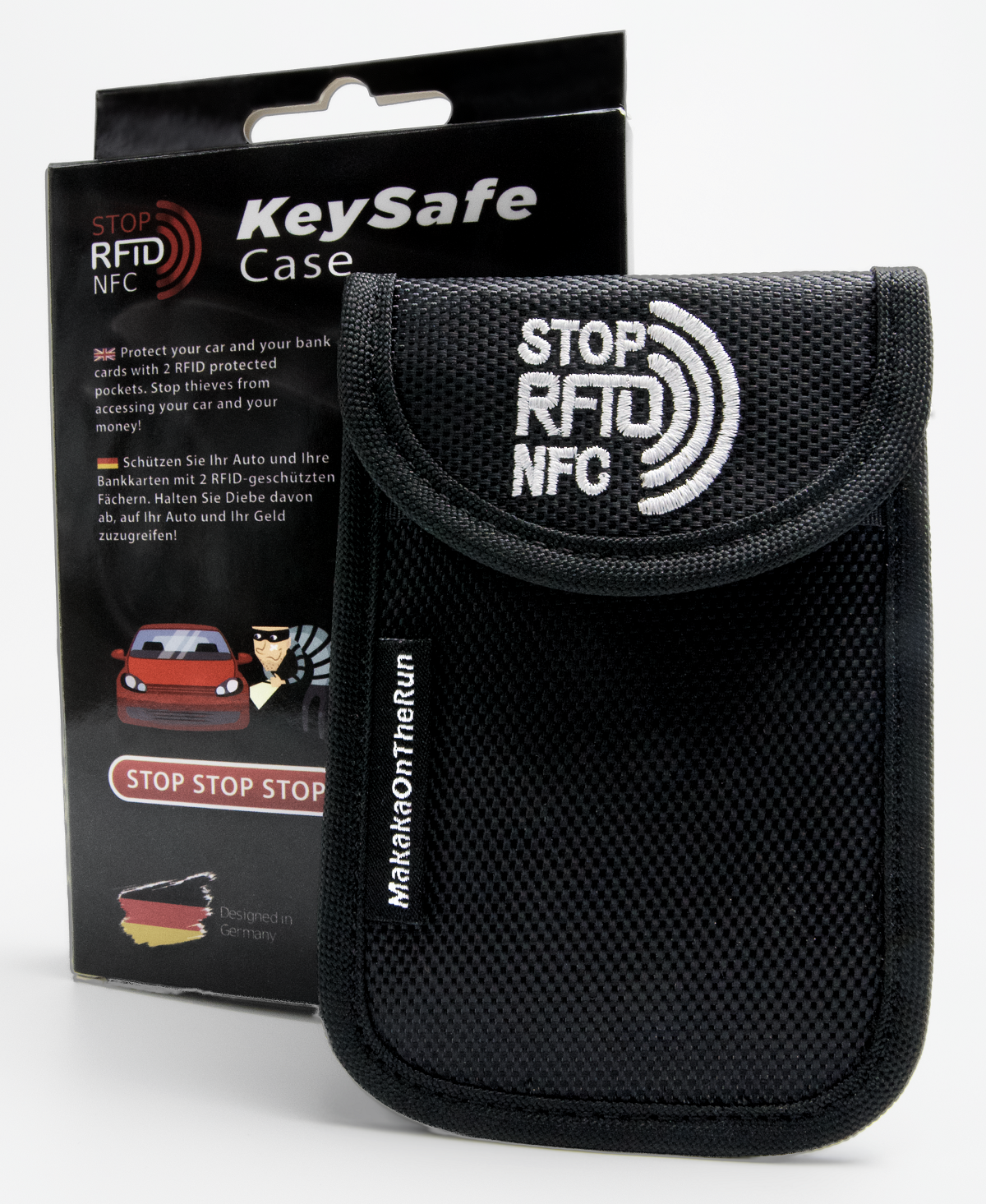 KeySafe Case Autoschlüssel-Etui (Keyless-Go Blocker) - MakakaOnTheRun