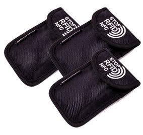 KeySafe Case Autoschlüssel-Etui (Keyless-Go Blocker) 3 Stk - MakakaOnTheRun RFID NFC Blocker & Anti Spy Produkte