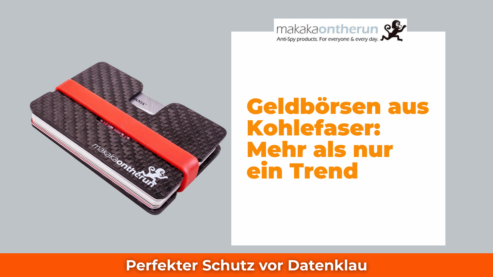 Geldbörsen aus Kohlefaser: Mehr als nur ein Trend