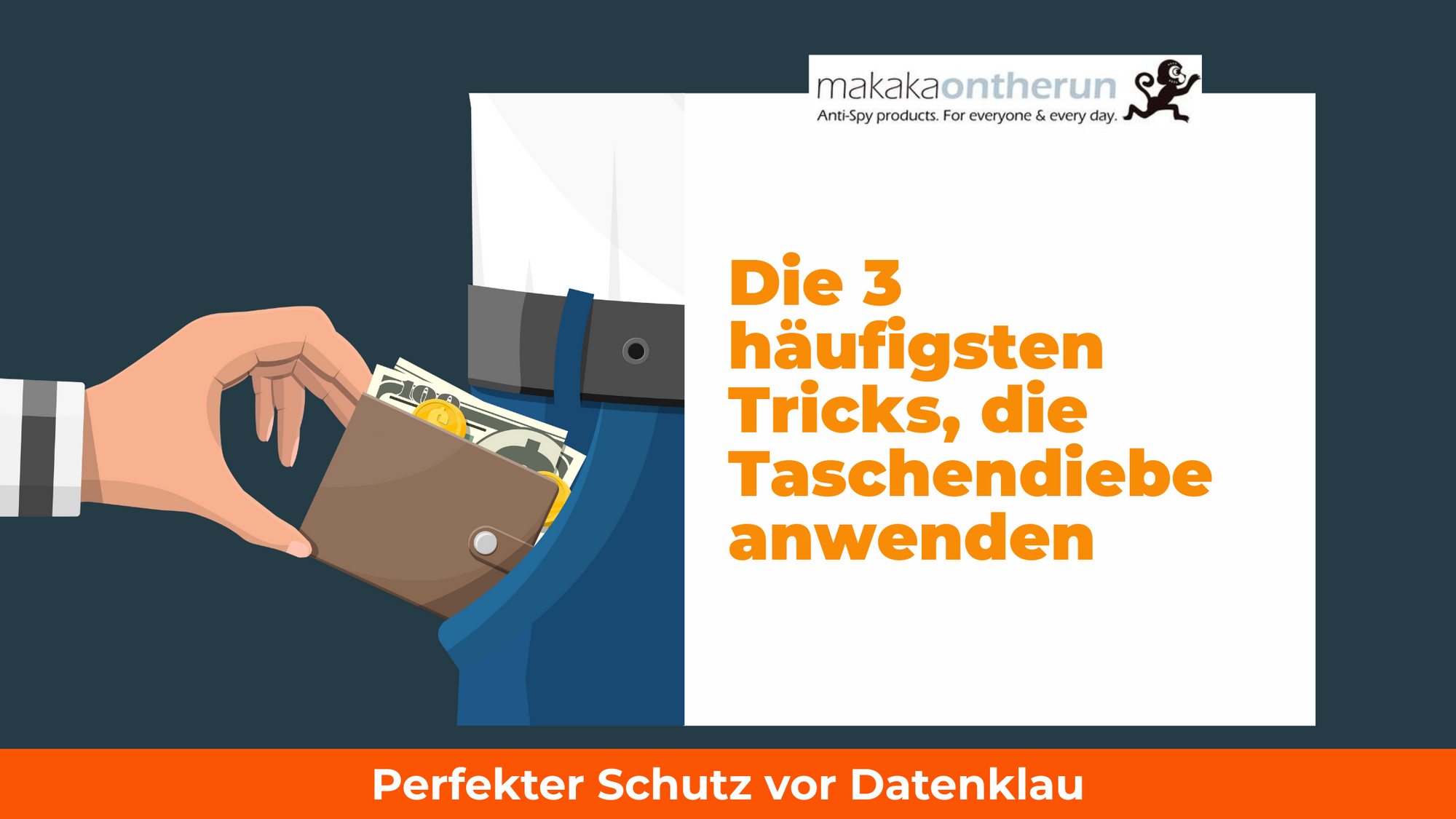 Die 3 häufigsten Tricks, die Taschendiebe anwenden