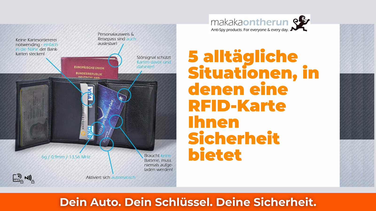 5 Alltagssituationen, in denen eine RFID-Blocker-Karte sinnvoll ist