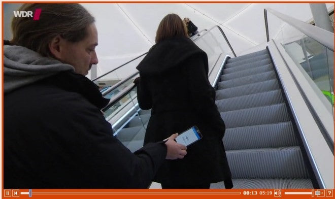 Damit Datendiebstahl im Vorbeigehen oder Schlangestehen unmöglich wird!