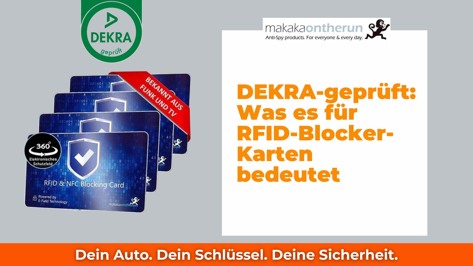 DEKRA-geprüfte RFID-Blocker-Karte: Warum unabhängige Prüfungen wichtig sind