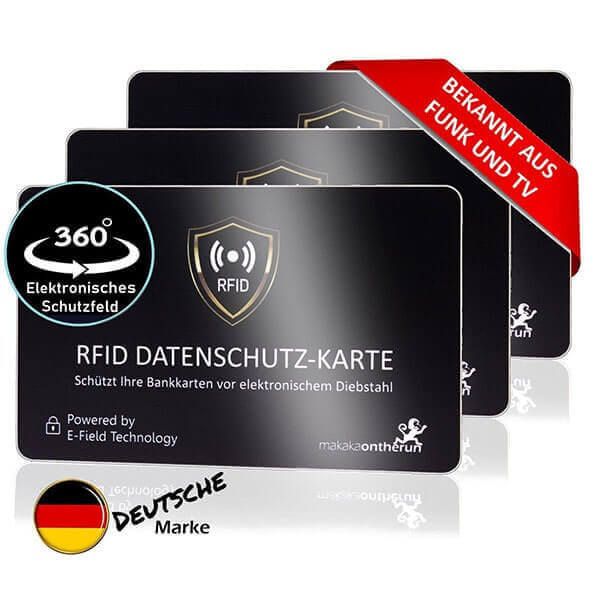 RFID NFC Blocker Karte | DEKRA-geprüft - MakakaOnTheRun