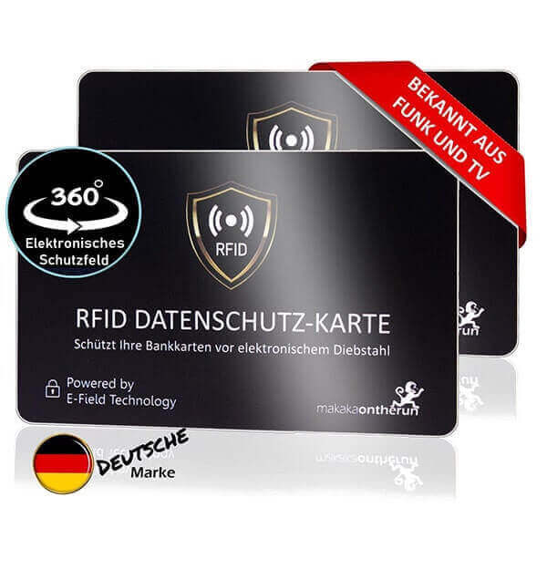 RFID NFC Blocker Karte | DEKRA-geprüft - MakakaOnTheRun