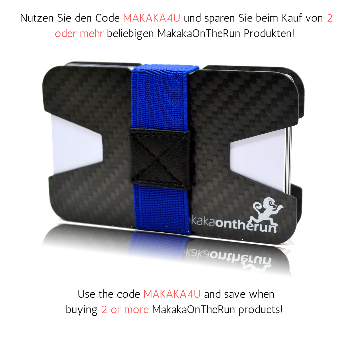 Carbon Slim Wallet - MakakaOnTheRun