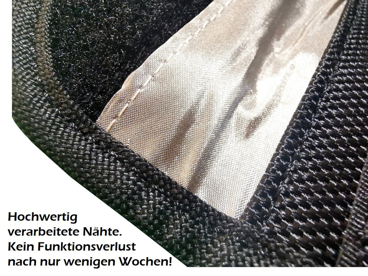 Elegantes Schluesseletui aus Textil/Synthetik RFID-Schutz fuer  Autoschluessel MakakaOnTheRun