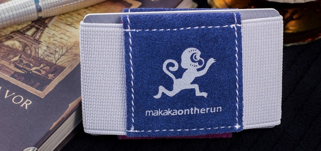 MakakaOnTheRun® &quot;Triple Slim Wallet&quot; | 3 Kartenfächer | Mit und ohne Münzfach - MakakaOnTheRun