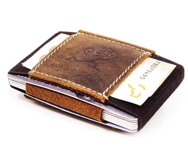 MakakaOnTheRun® &quot;Triple Slim Wallet&quot; | 3 Kartenfächer | Mit und ohne Münzfach - MakakaOnTheRun