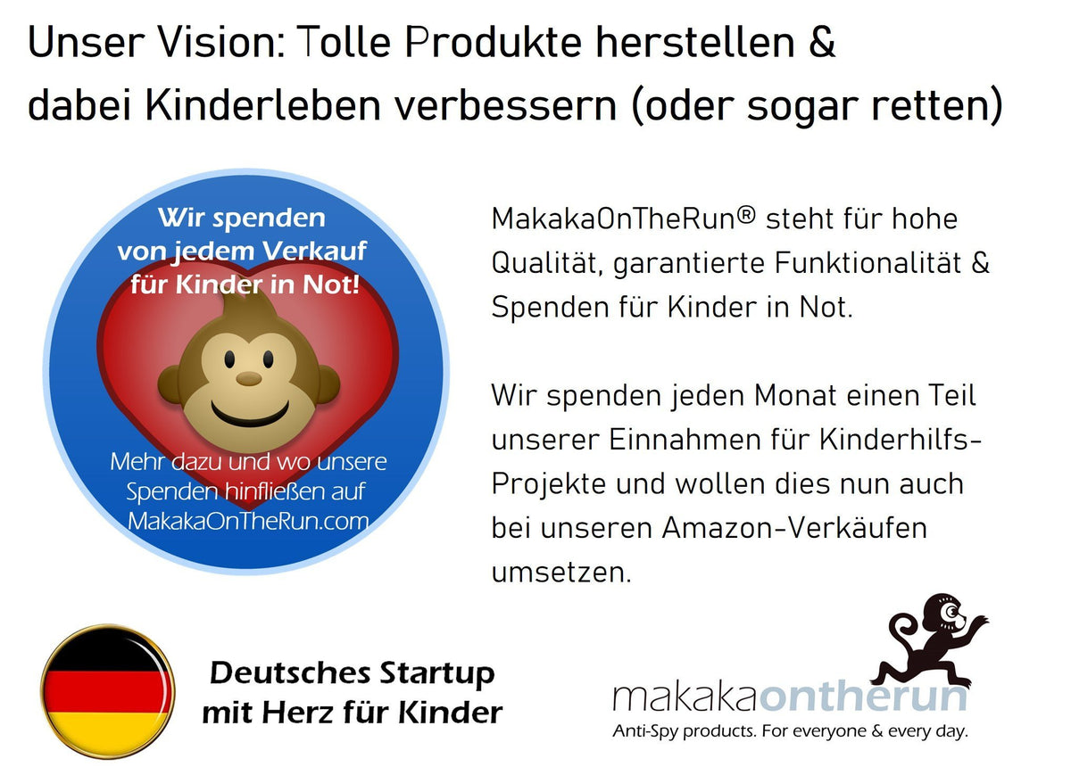 MakakaOnTheRun® &quot;Triple Slim Wallet&quot; | 3 Kartenfächer | Mit und ohne Münzfach - MakakaOnTheRun