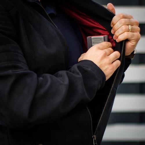 Slim Wallet &quot;Pull-Tab&quot; - MakakaOnTheRun