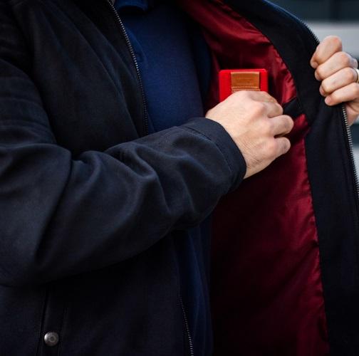 Slim Wallet &quot;Pull-Tab&quot; - MakakaOnTheRun