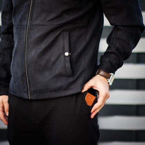 Slim Wallet &quot;Pull-Tab&quot; - MakakaOnTheRun