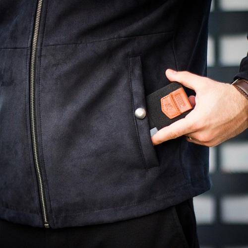 Slim Wallet &quot;Pull-Tab&quot; - MakakaOnTheRun