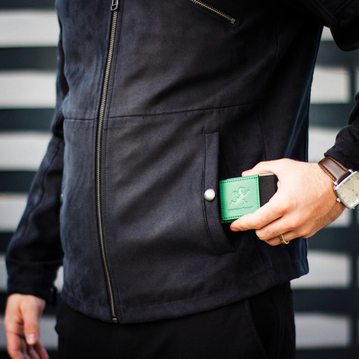 MakakaOnTheRun® &quot;Triple Slim Wallet&quot; | 3 Kartenfächer | Mit und ohne Münzfach - MakakaOnTheRun