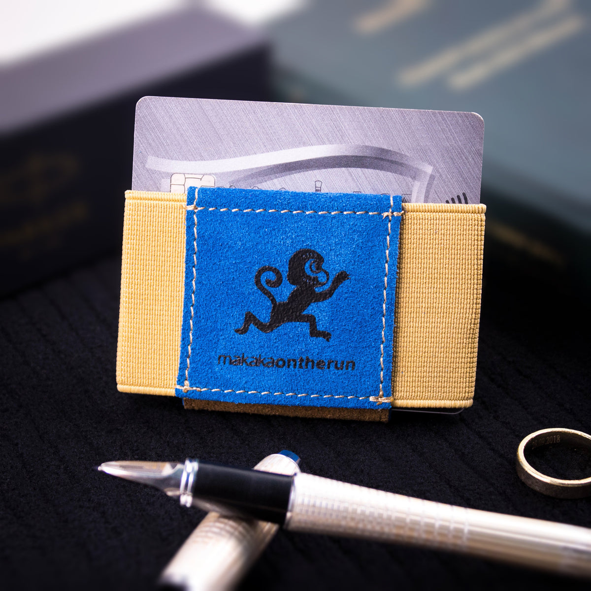 MakakaOnTheRun® &quot;Triple Slim Wallet&quot; | 3 Kartenfächer | Mit und ohne Münzfach - MakakaOnTheRun