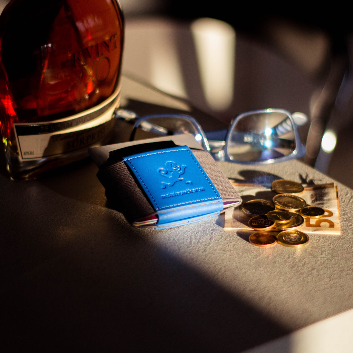 MakakaOnTheRun® &quot;Triple Slim Wallet&quot; | 3 Kartenfächer | Mit und ohne Münzfach - MakakaOnTheRun