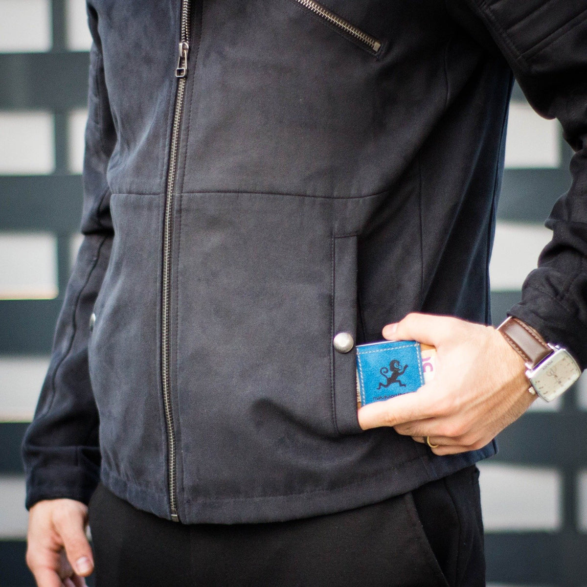 MakakaOnTheRun® &quot;Triple Slim Wallet&quot; | 3 Kartenfächer | Mit und ohne Münzfach - MakakaOnTheRun