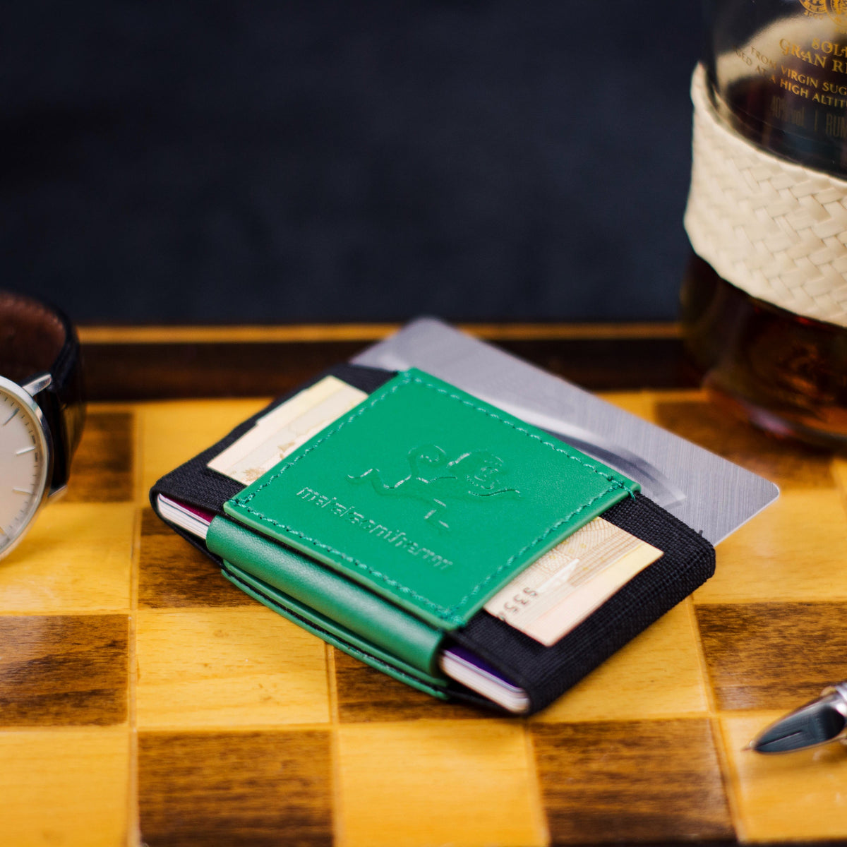 MakakaOnTheRun® &quot;Triple Slim Wallet&quot; | 3 Kartenfächer | Mit und ohne Münzfach - MakakaOnTheRun