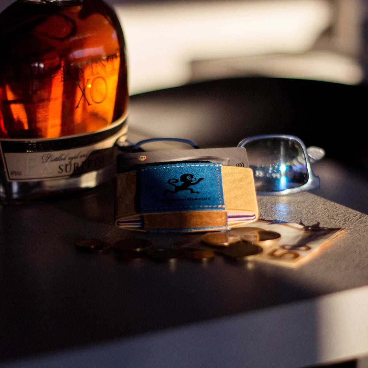 MakakaOnTheRun® &quot;Triple Slim Wallet&quot; | 3 Kartenfächer | Mit und ohne Münzfach - MakakaOnTheRun