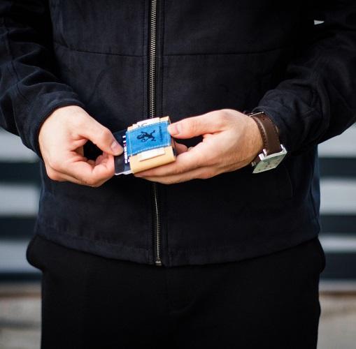 MakakaOnTheRun® &quot;Triple Slim Wallet&quot; | 3 Kartenfächer | Mit und ohne Münzfach - MakakaOnTheRun