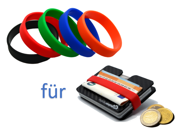 Carbon Slim Wallet - MakakaOnTheRun RFID Blocker Schutz