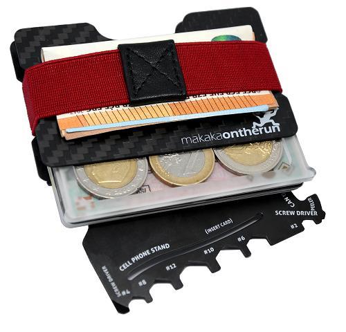 Carbon Slim Wallet - MakakaOnTheRun