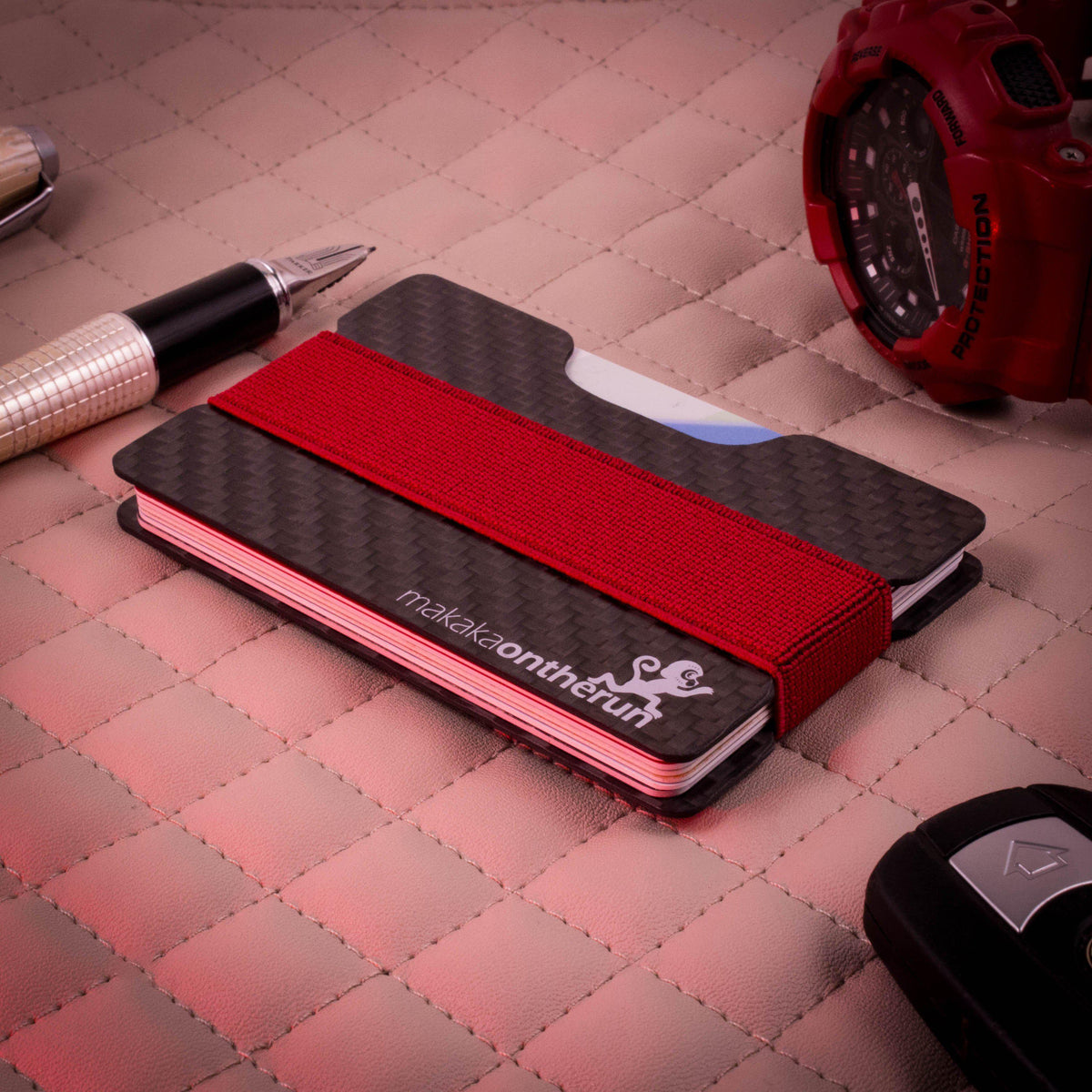 Carbon Slim Wallet - MakakaOnTheRun