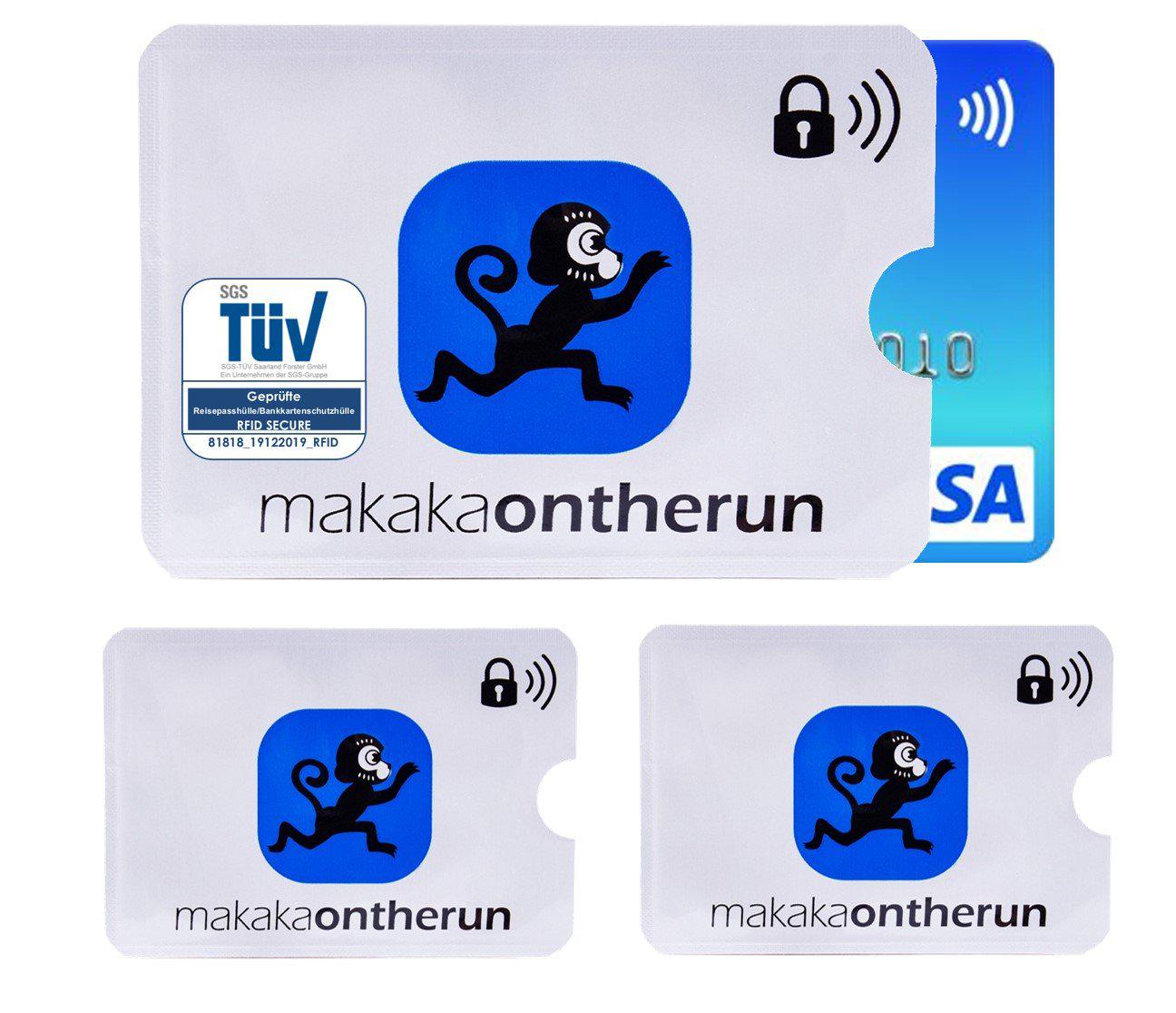 RFID NFC Karten-Schutzhüllen | TÜV-geprüft - MakakaOnTheRun RFID NFC Blocker & Anti Spy Produkte 