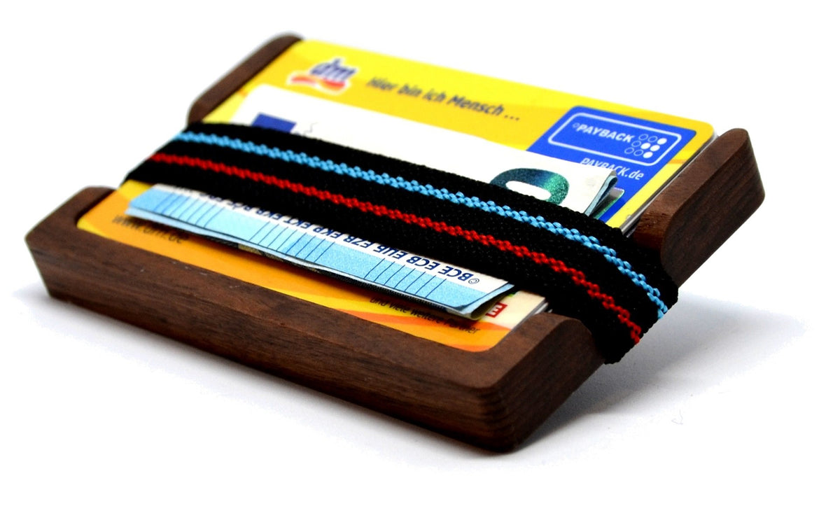 MakakaOnTheRun® Wood Slim Wallet | Jedes Stück ein Unikat - MakakaOnTheRun