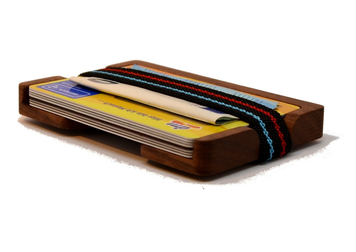MakakaOnTheRun® Wood Slim Wallet | Jedes Stück ein Unikat - MakakaOnTheRun