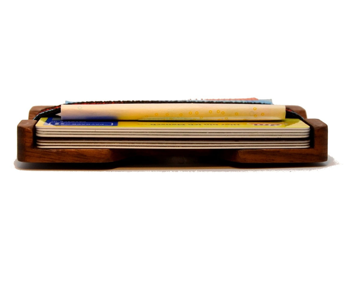MakakaOnTheRun® Wood Slim Wallet | Jedes Stück ein Unikat - MakakaOnTheRun